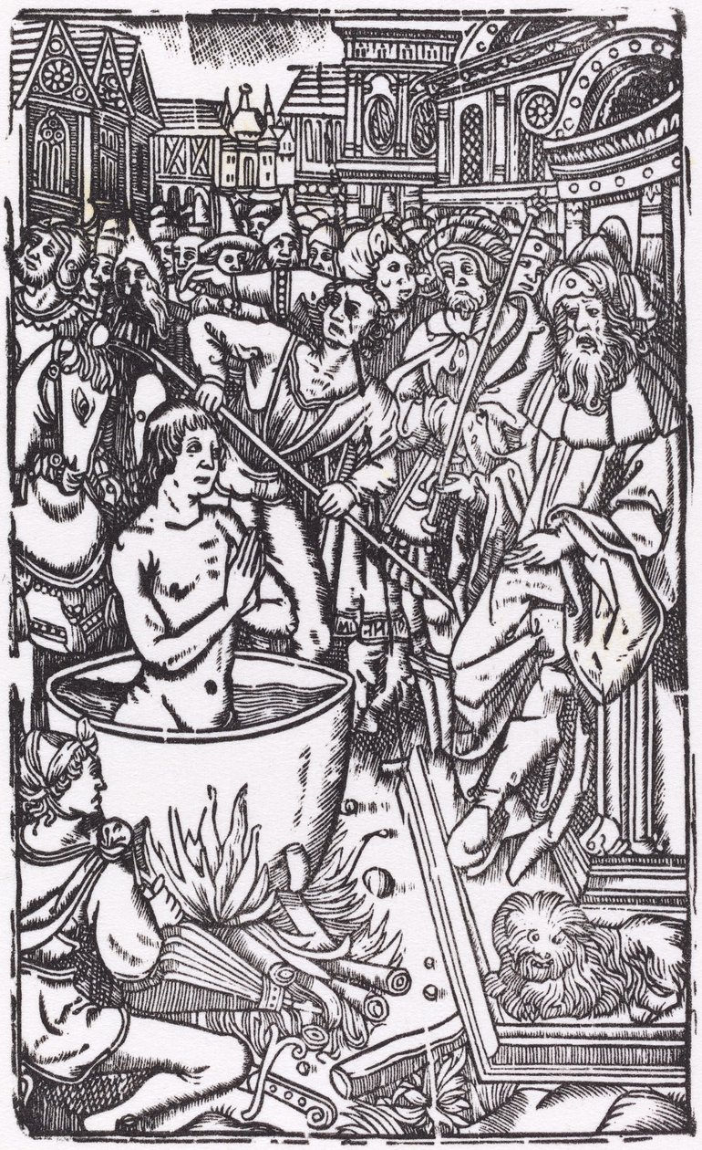 Pyhän marttyyrikuolema tekijältä Probably French 16th Century