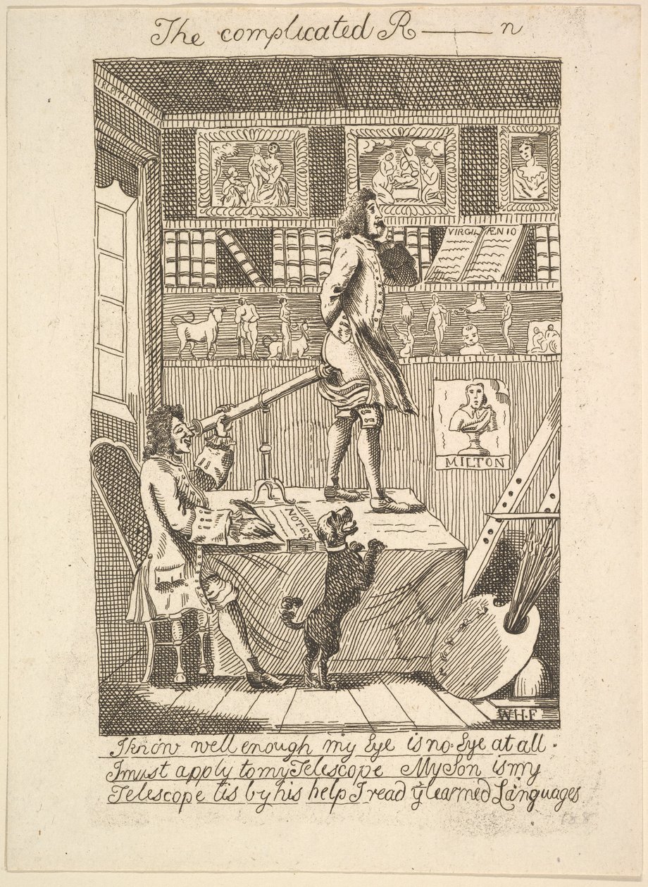Monimutkainen R_____n, 1794. tekijältä Probably etched by Richard Livesay