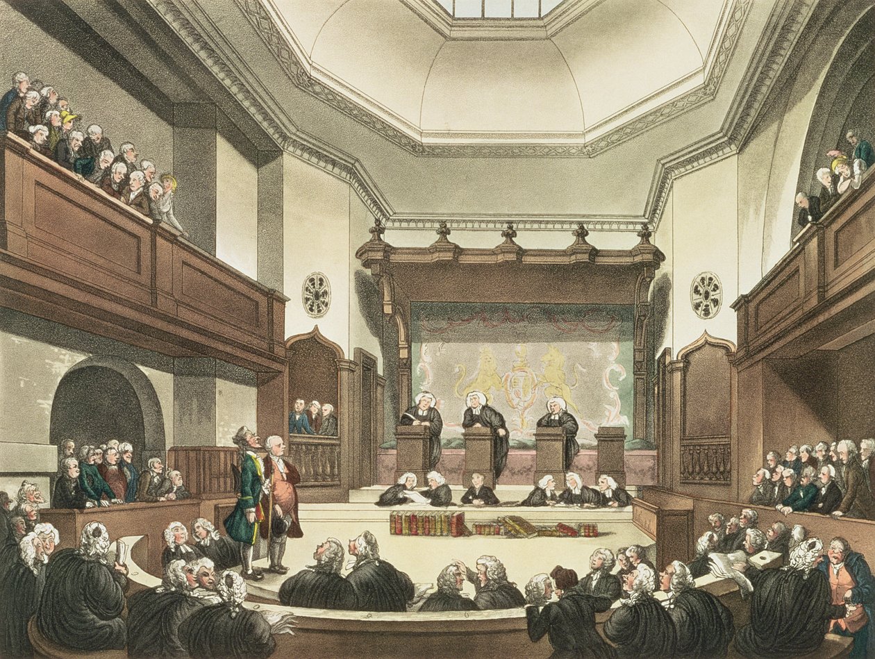 Court of Common Pleas, Westminster Hall, mula sa 