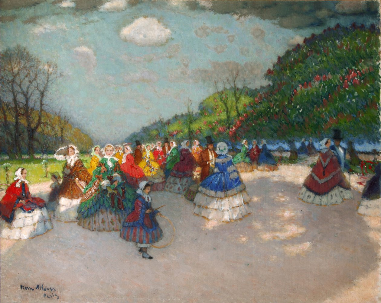 Kävely Spring Parkissa tekijältä Pyotr Alexandrovich Nilus