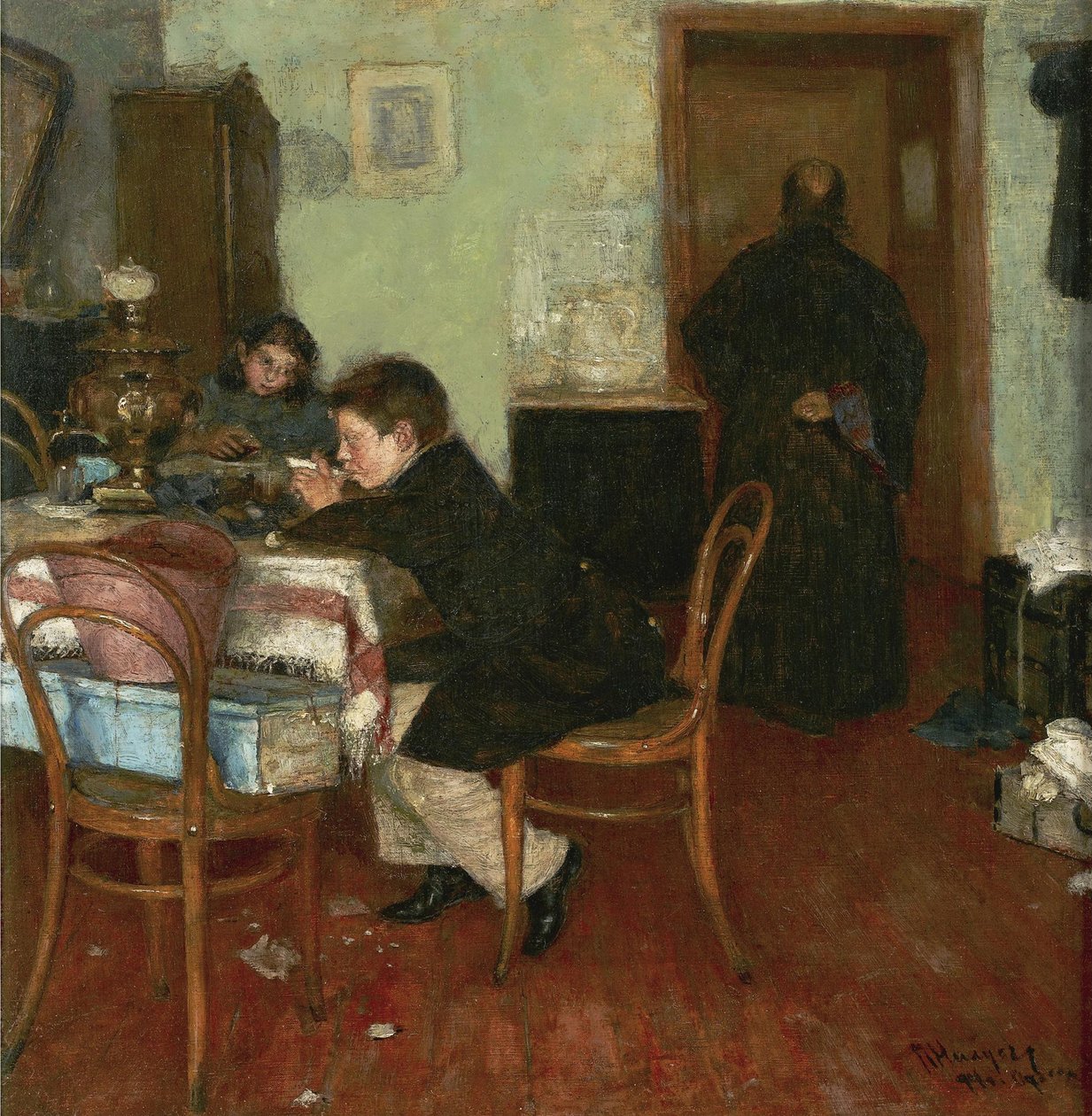 Lasten teeaika, 1894 tekijältä Pyotr Alexandrovich Nilus