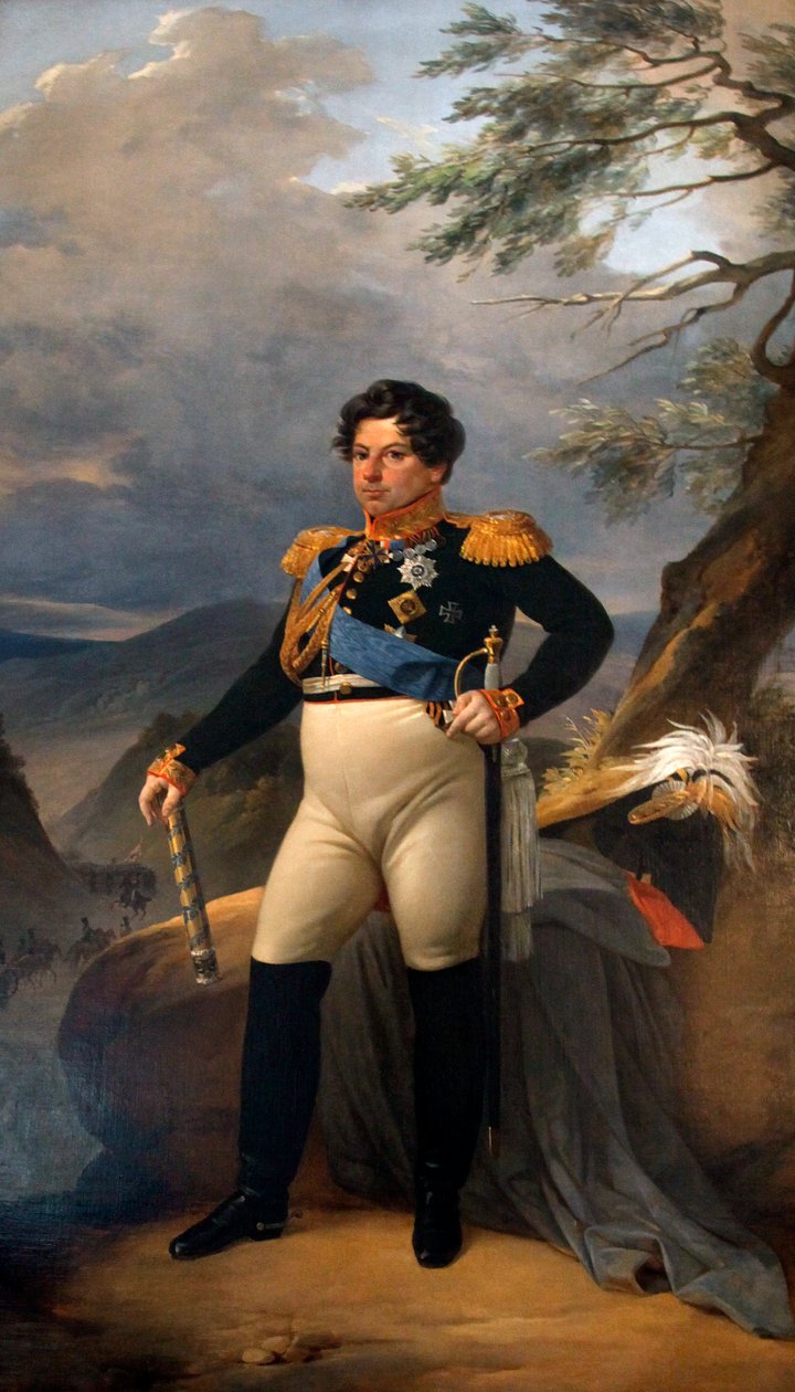 Kreivi Ivan Ivanovich Diebitsch-Zabalkansky, saksalaissyntyinen venäläinen sotilas, 1800-luku tekijältä Pyotr Basin