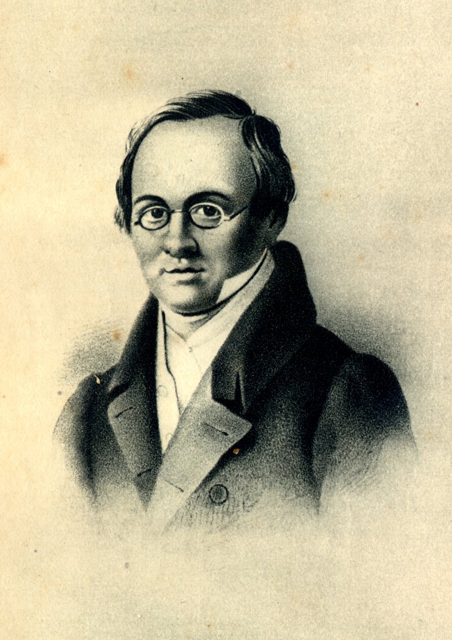 Runoilija Anton A. Delvigin muotokuva 1798-1831 tekijältä Pyotr Fyodorovich Borel