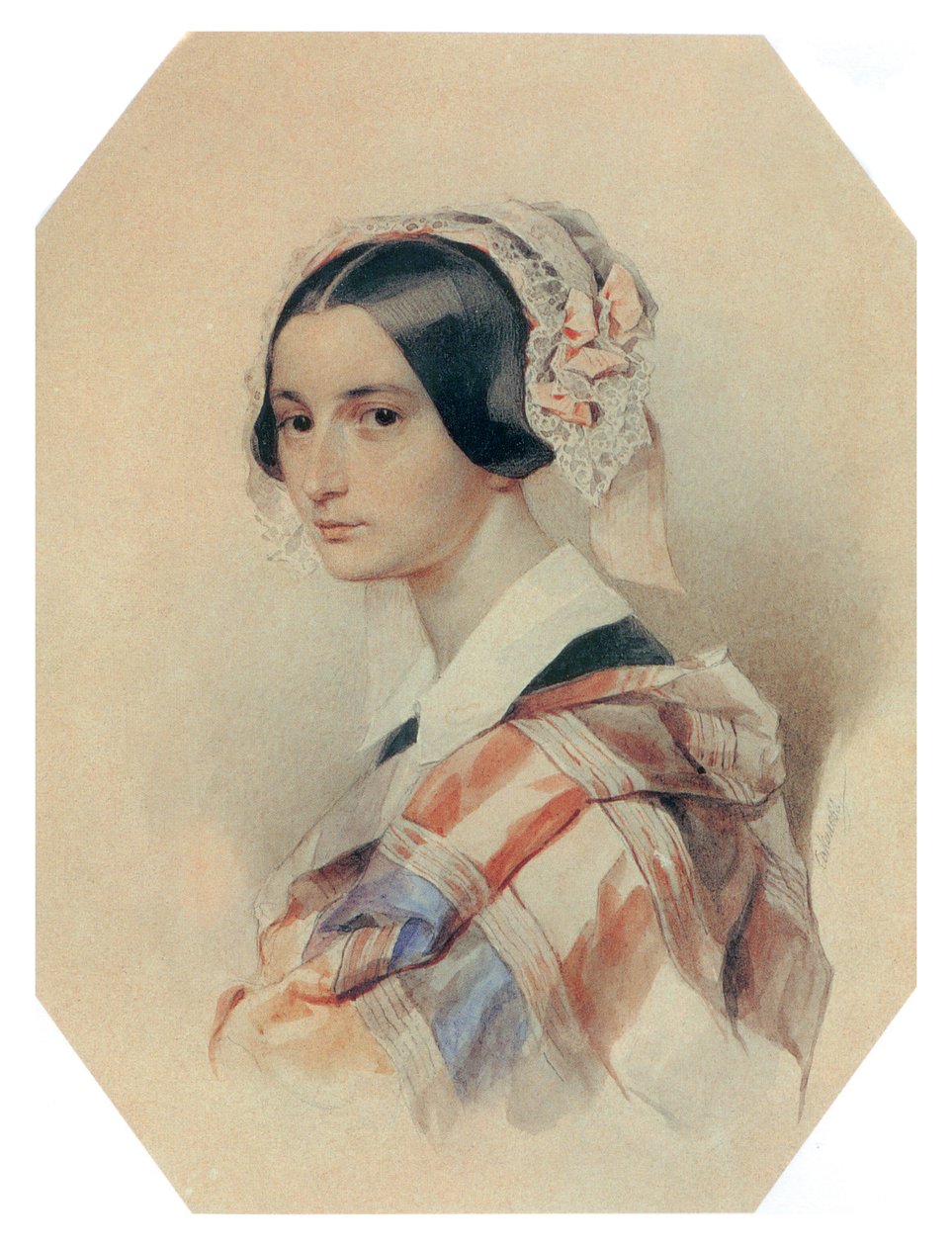 Alexandra Smirnoff, o.s. Rosset (Rossetti) tekijältä Pyotr Fyodorovich Sokolov