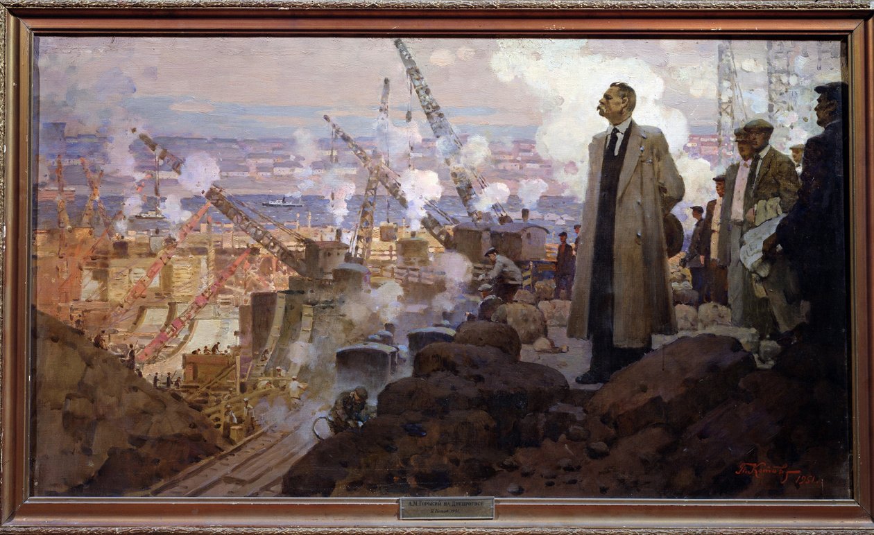 Maxime Gorki (1868-1936) tekijältä Pyotr Ivanovich Kotov