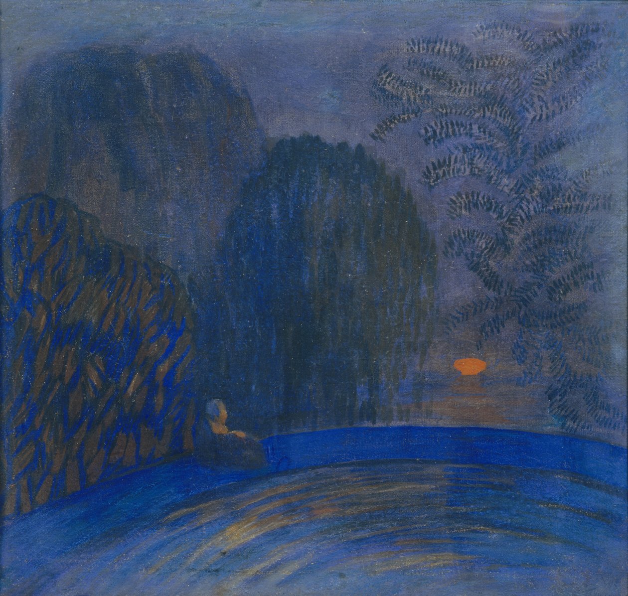 Kuu-aihe, 1906 tekijältä Pyotr Savvich Utkin