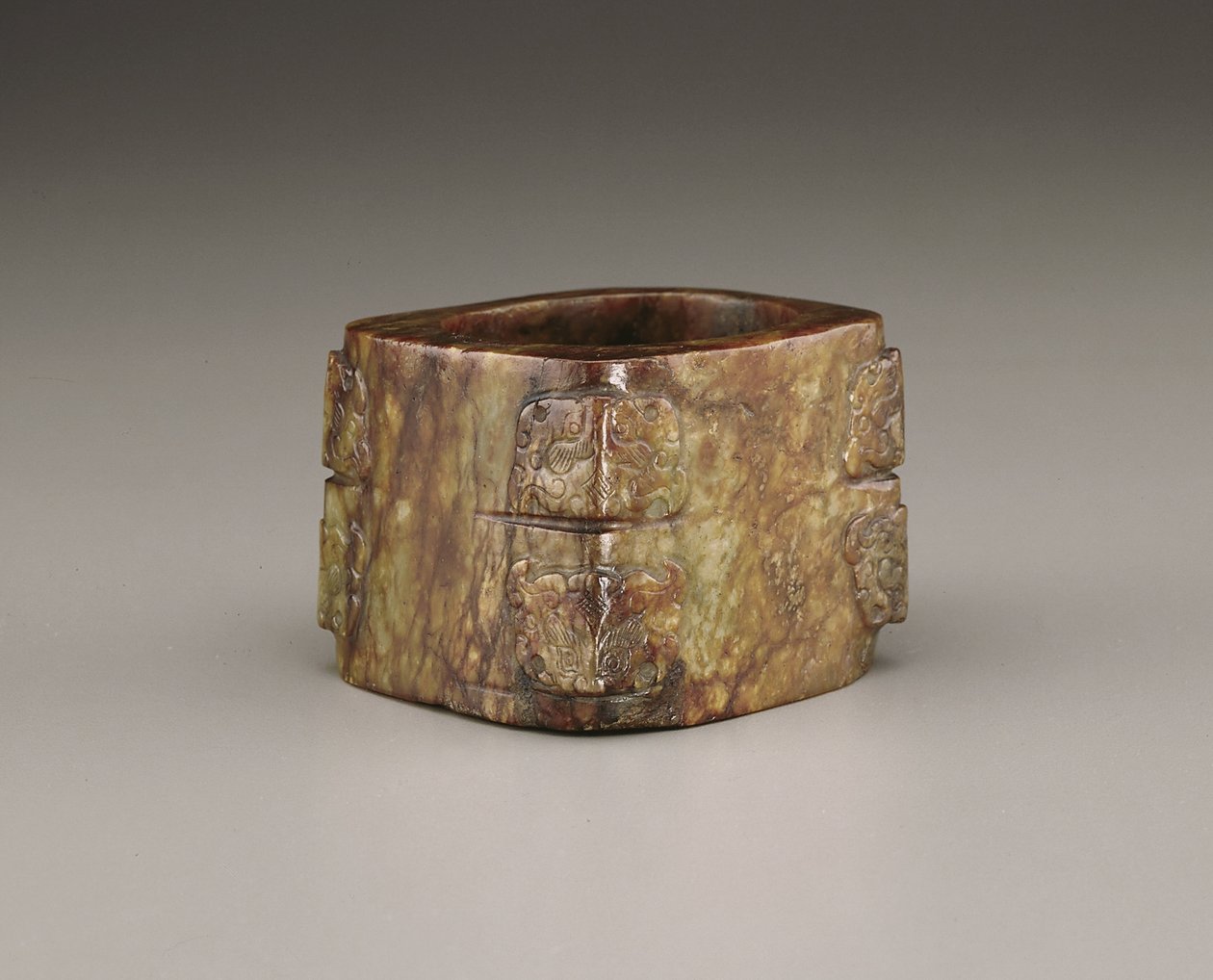 Cong (jade) tekijältä Qing Dynasty Chinese School