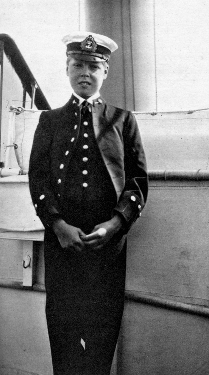 Prinssi Edward 1894-1972, tuleva kuningas Edward VIII, 1908. tekijältä Queen Alexandra