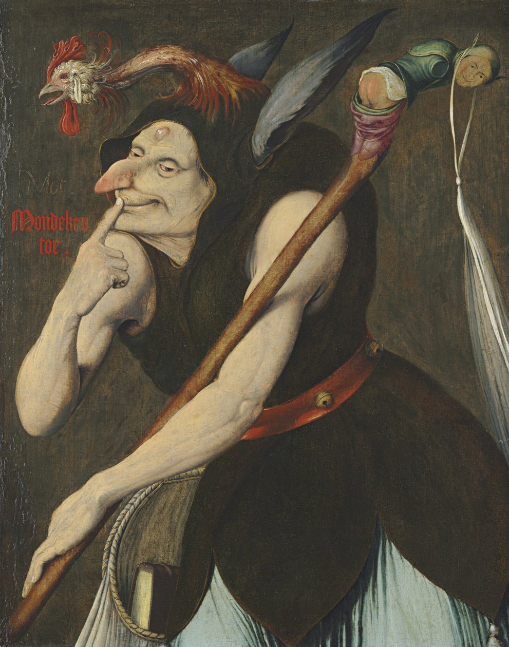 Hulluuden allegoria tekijältä Quentin Massys or Metsys