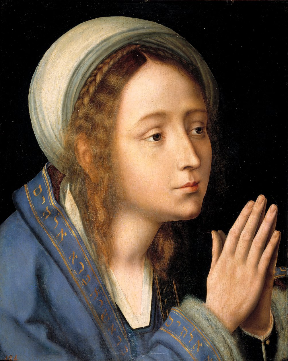 ""La vierge marie"" (Neitsyt Maria) Quentin Metsysin (Massys) maalaus (1466-1530) 1529 Koko 44x35 cm Museo del Prado, Madrid tekijältä Quentin Massys or Metsys