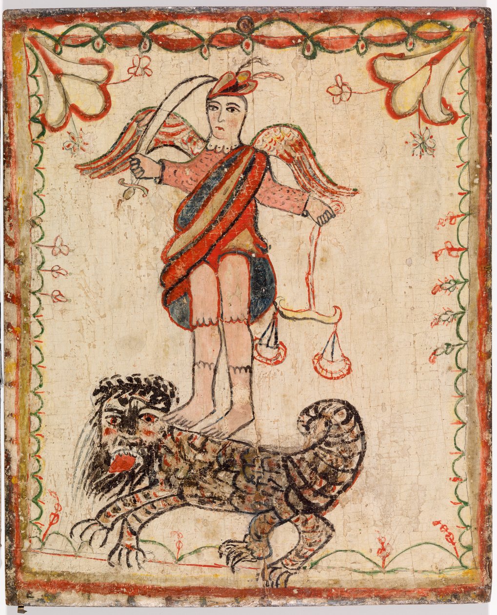Pyhä Mikael (Saint Michael) tekijältä Quill Pen Santero
