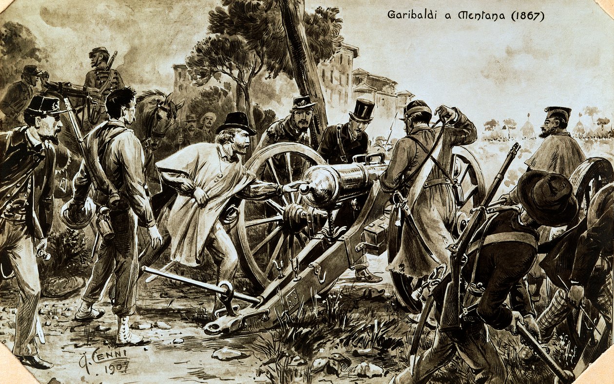 Garibaldi Mentanassa tekijältä Quinto Cenni