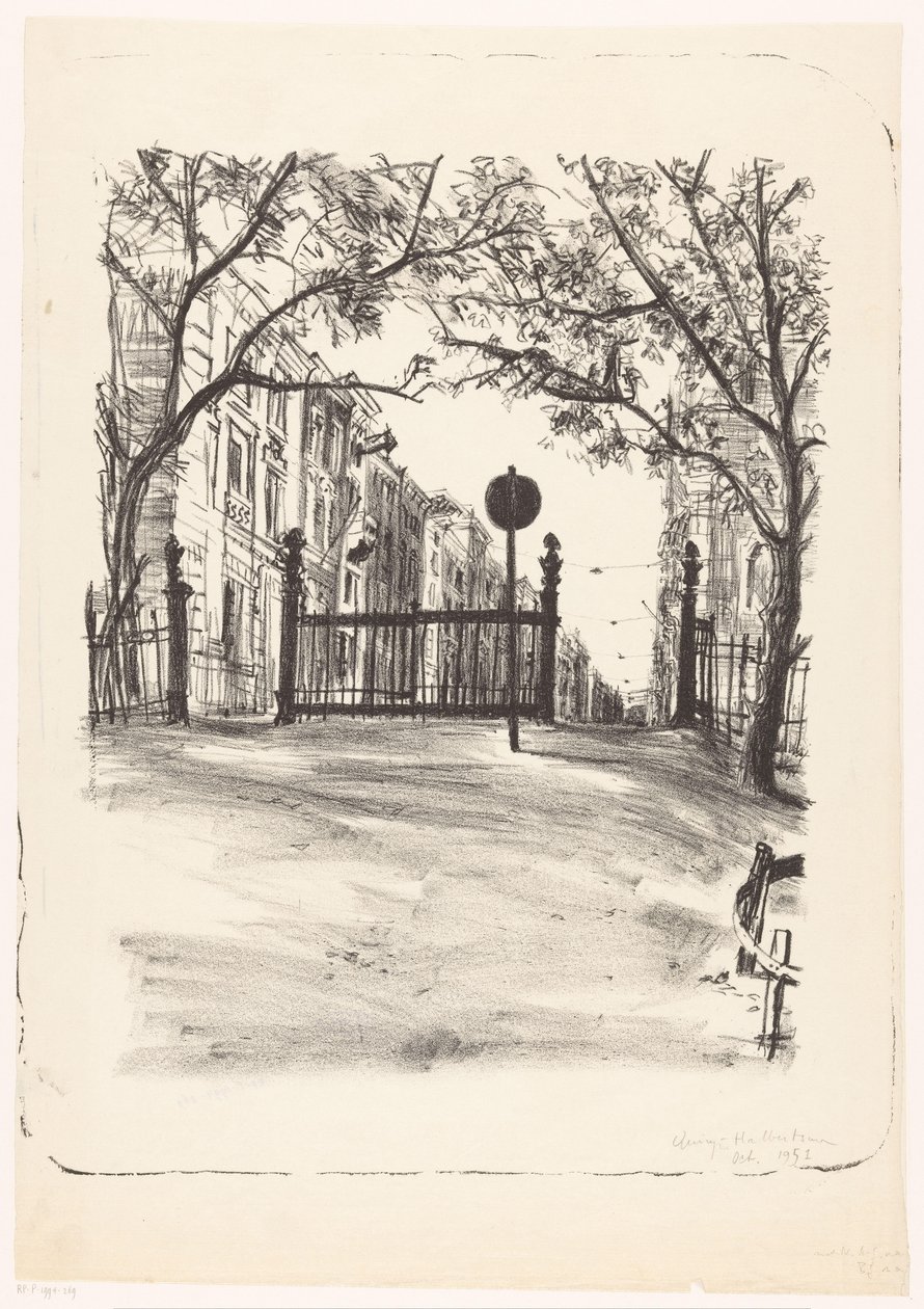 Poistu Vondelparkista tekijältä Quirijn Halbertsma (signed by artist)