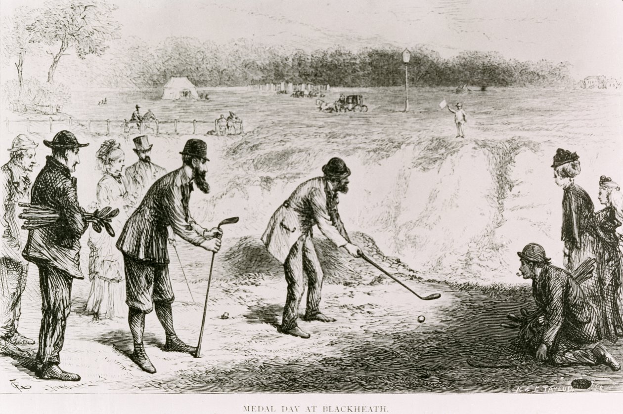 Mitalipäivä Blackheathissa, kuva Daily Newsista, 1874 tekijältä R. and E. Taylor