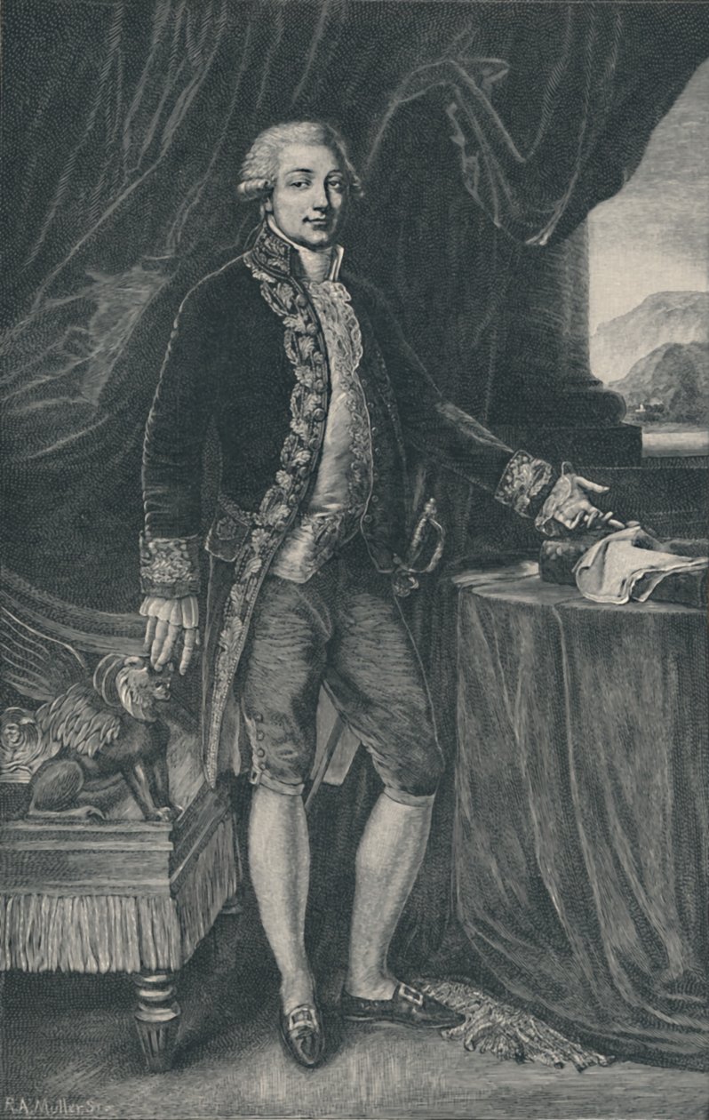 Carlo Buonaparte - Napoleon Bonaparten isä, 1804, 1896 tekijältä R. A. Muller