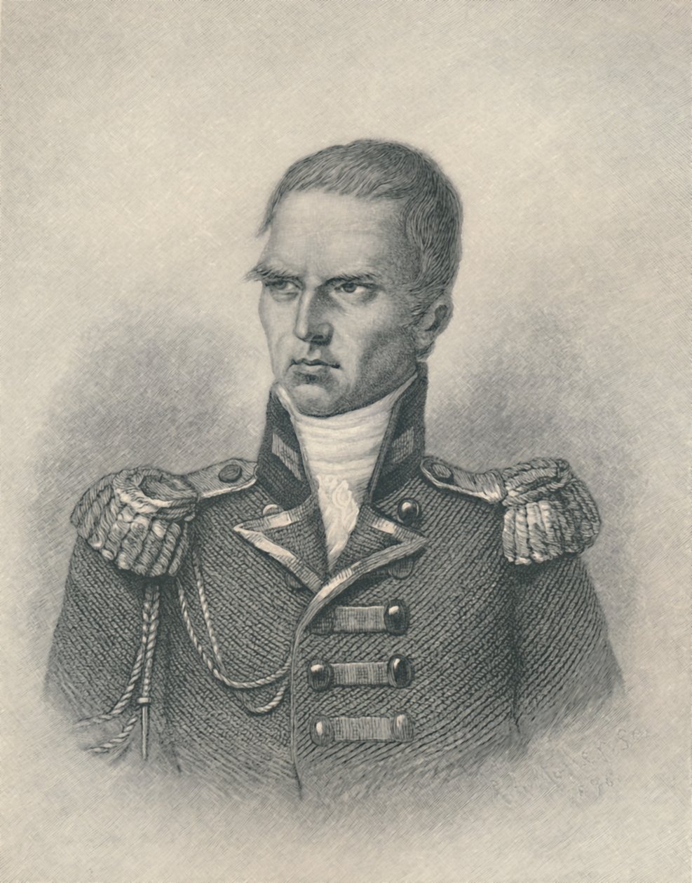 Sir Hudson Lowe, c1815, 1896 tekijältä R. A. Muller