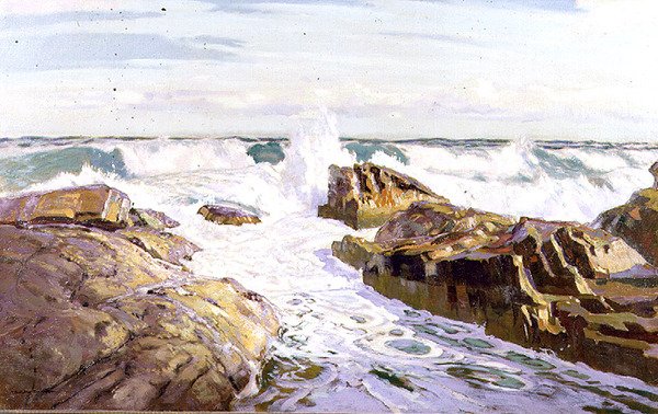 Morning Light, St. Ives, n. 1922 tekijältä R. Borlase Smart
