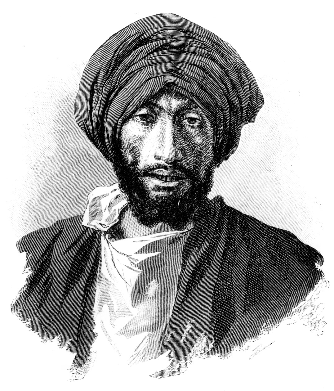 Kopti, egyptiläinen, 1880 tekijältä R. Brandamour