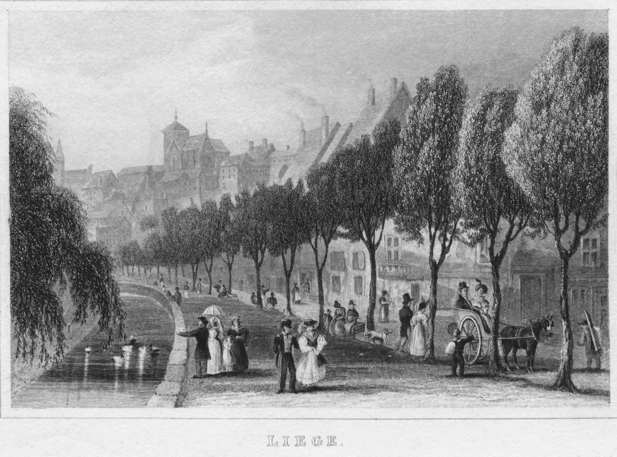 Liege, 1850 tekijältä R. Brice