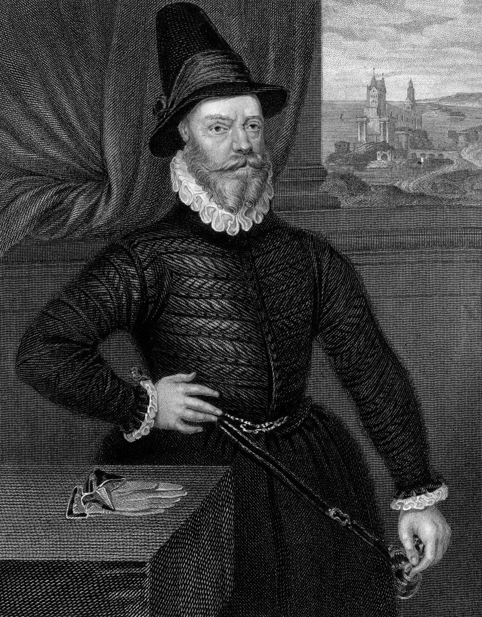 James Douglas, 4. Earl of Morton c1525-1581, 1824. tekijältä R. Cooper