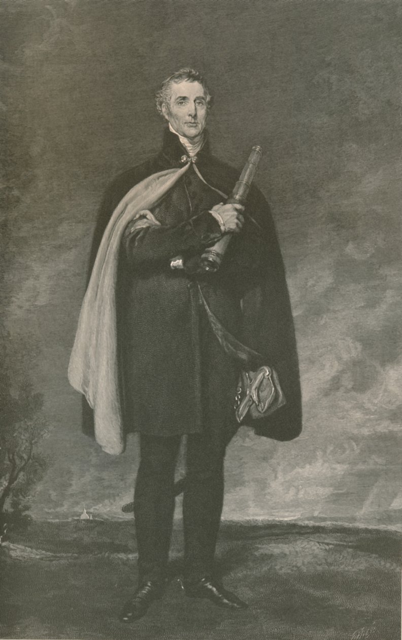 Kenttämarsalkka Arthur Wellesley, Wellingtonin herttua, c1810, 1896 tekijältä R. G. Tietze