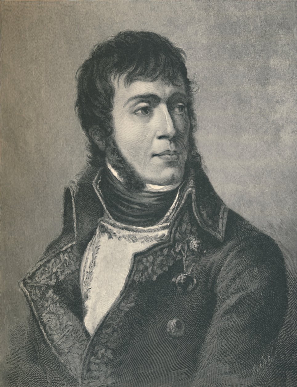 Marsalkka André Masséna - Rivolin herttua, Esslingin prinssi, c1796-1817, 1896 tekijältä R. G. Tietze