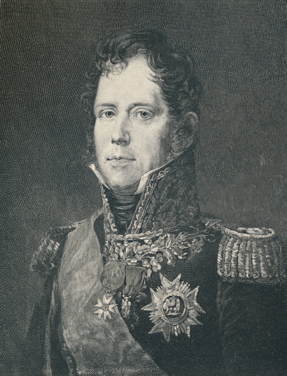 Marsalkka Michel Ney, Elchingenin herttua, Moskwan prinssi, c1805, 1896 tekijältä R. G. Tietze