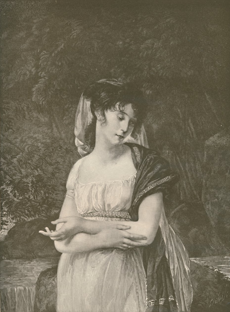 Rouva Lucien Bonaparte, 1800, 1896. tekijältä R. G. Tietze