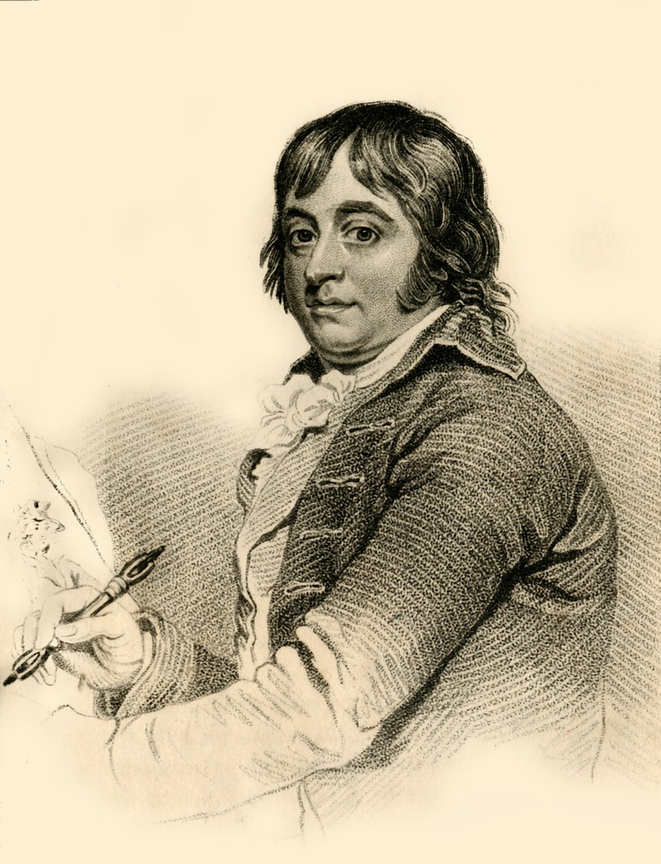 George Morland - Kuuluisa taidemaalari, 1821. tekijältä R. Page