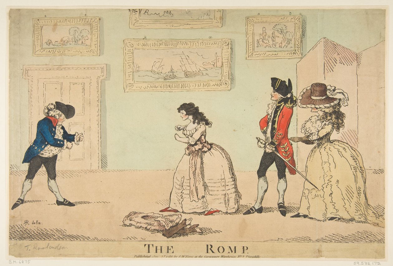 The Romp, 3. tammikuuta 1786. tekijältä R Rushworth