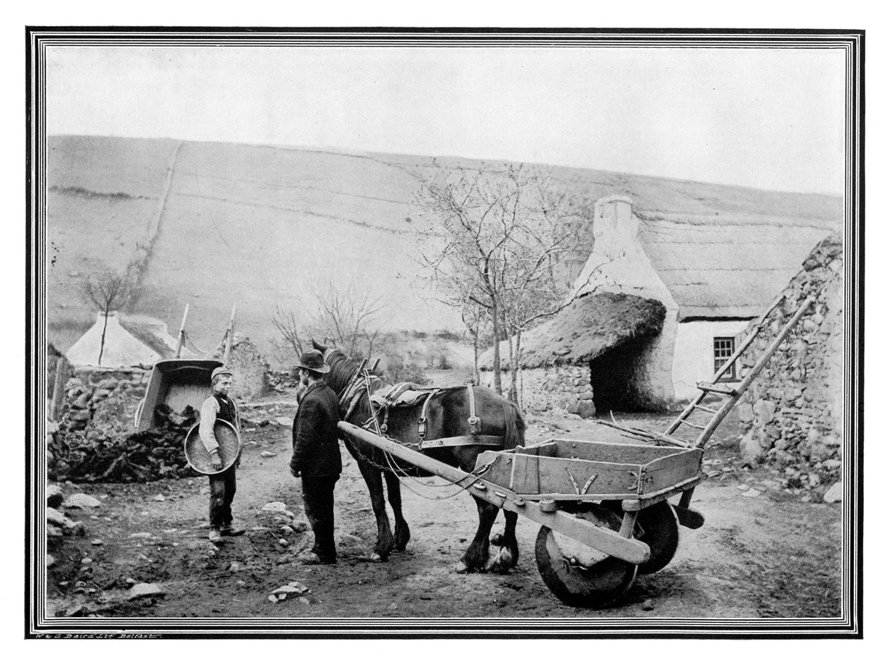 Vanha irlantilainen matalaselkäinen auto, 1901. tekijältä R. Welsh