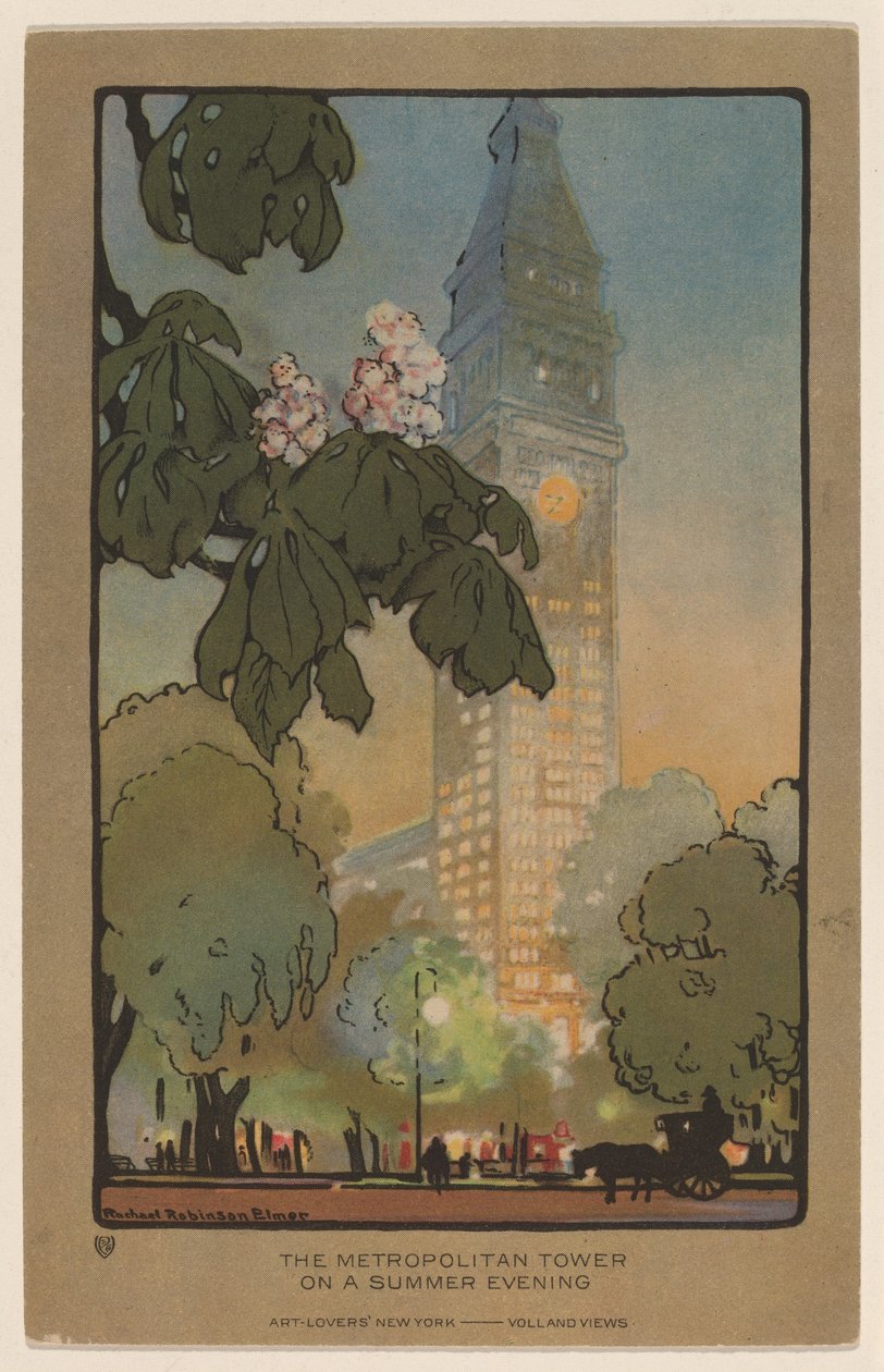 Metropolitan Tower kesäiltana tekijältä Rachael Robinson Elmer