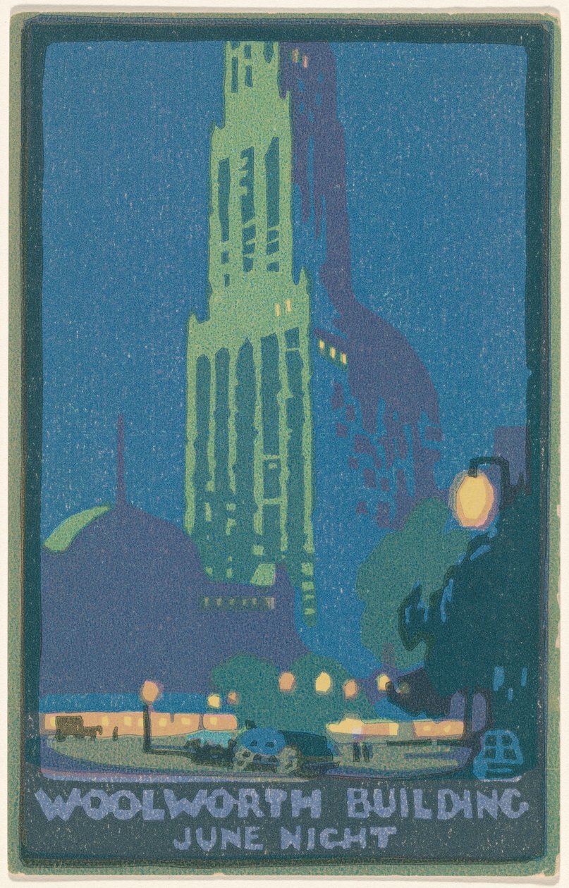 Woolworth Buildingin kesäkuun yö tekijältä Rachael Robinson Elmer