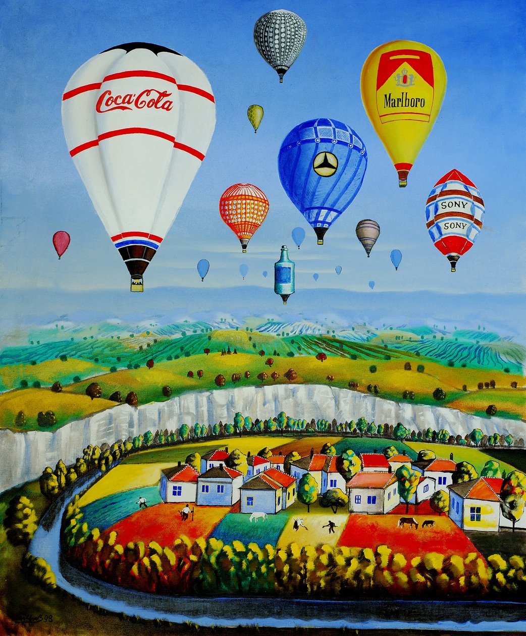 Ilmapallot, 2004 tekijältä Radi Nedelchev
