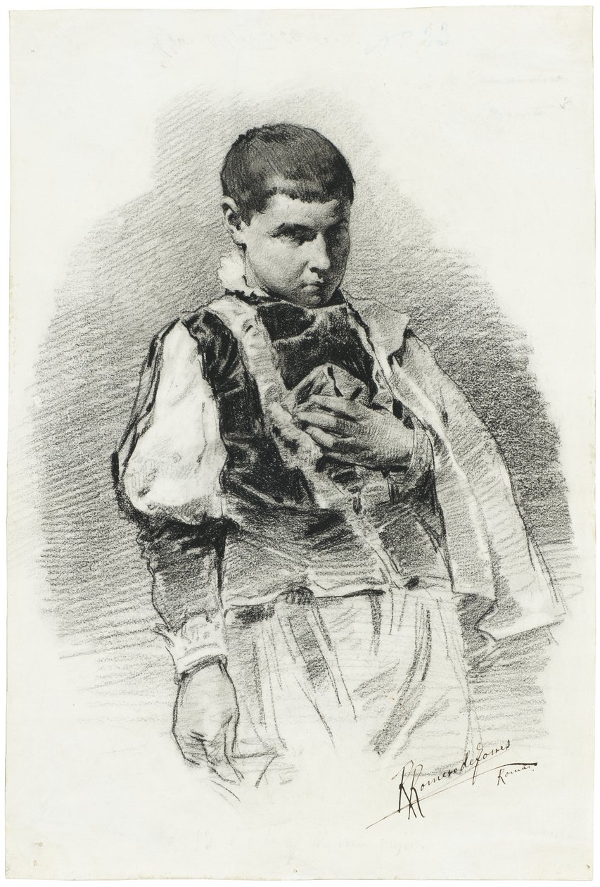 Paggio veneciano del secolo XVI tekijältä Rafael Romero de Torres