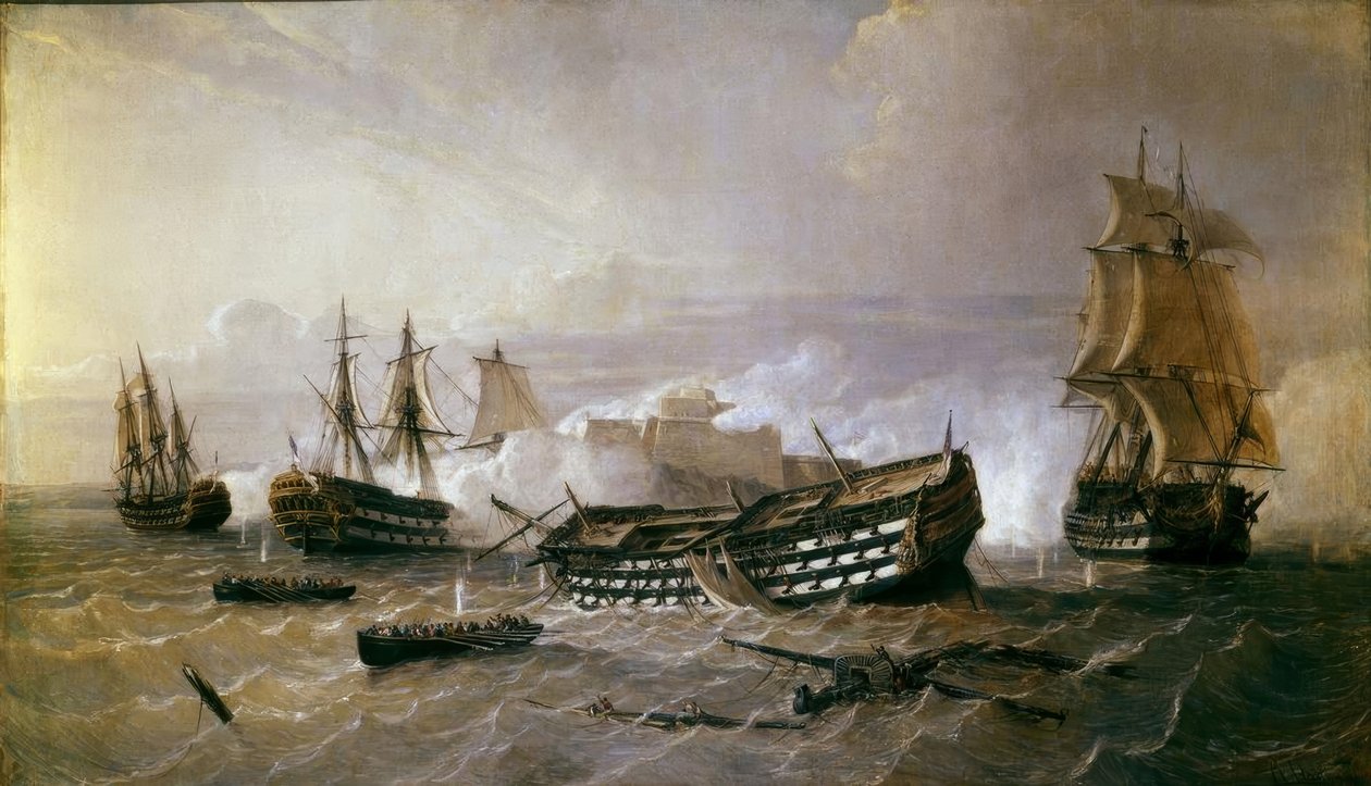 Havannan niemen puolustaminen vuonna 1762 tekijältä Rafael Monleon y Torres