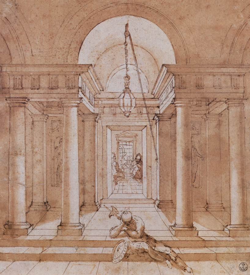 Sotilas Pietarin solun edessä tekijältä Raffaello Sanzio Raphael