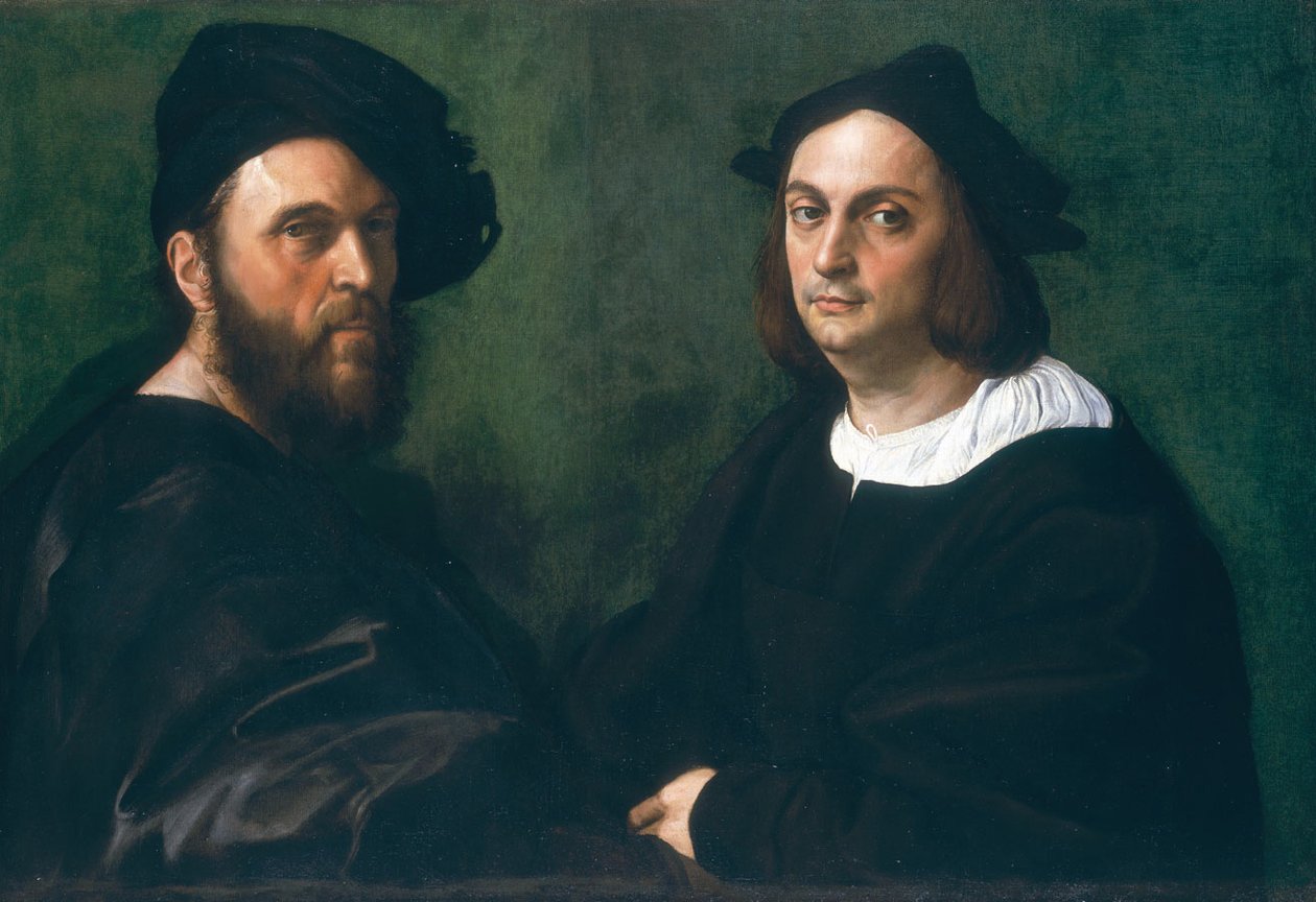 Kaksinkertainen muotokuva tekijältä Raffaello Sanzio Raphael