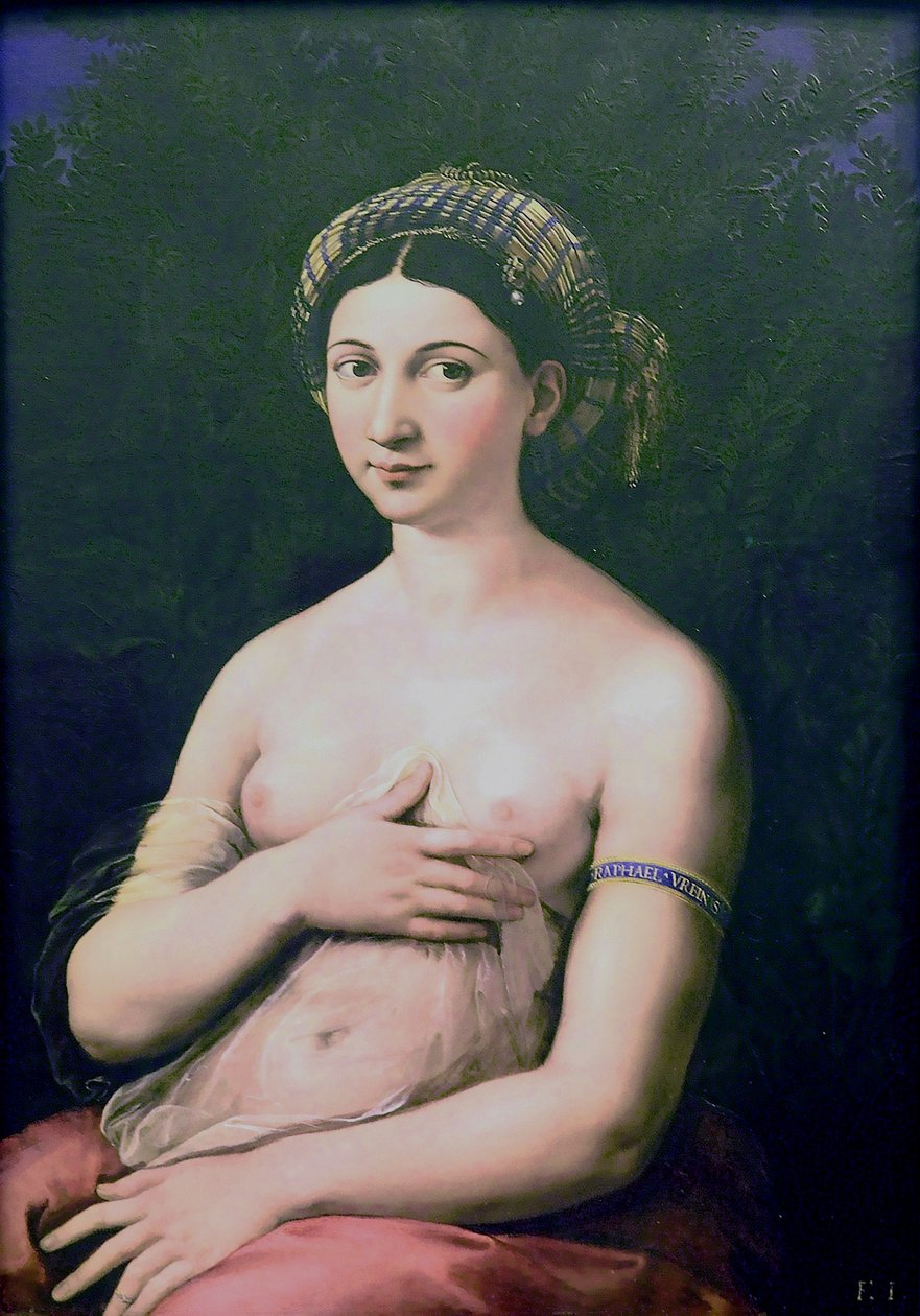 La Fornarina tekijältä Raffaello Sanzio Raphael
