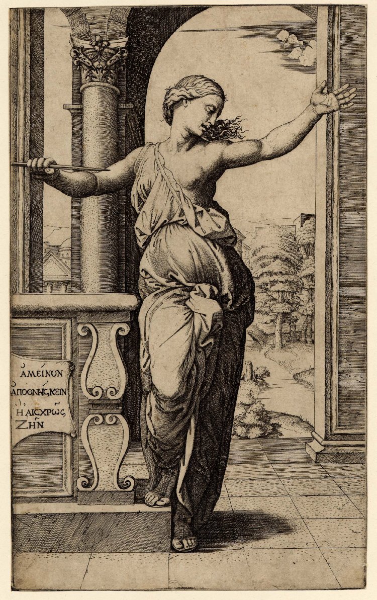 Lucretian itsemurha tekijältä Raffaello Sanzio Raphael
