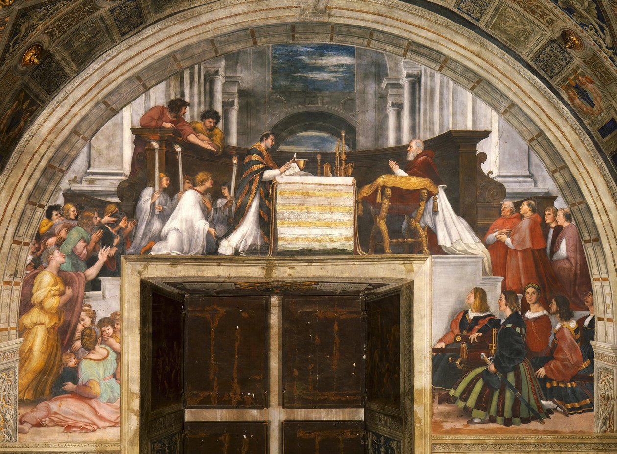 Misa de Bolsena tekijältä Raffaello Sanzio Raphael