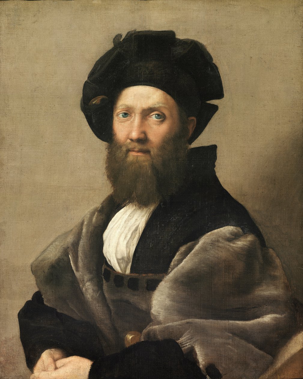 Baldassare Castiglionen muotokuva tekijältä Raffaello Sanzio Raphael