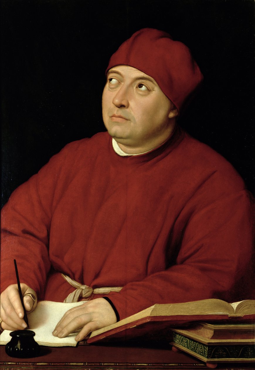 Tommaso Inghiramin muotokuva (1470-1516) tekijältä Raffaello Sanzio Raphael