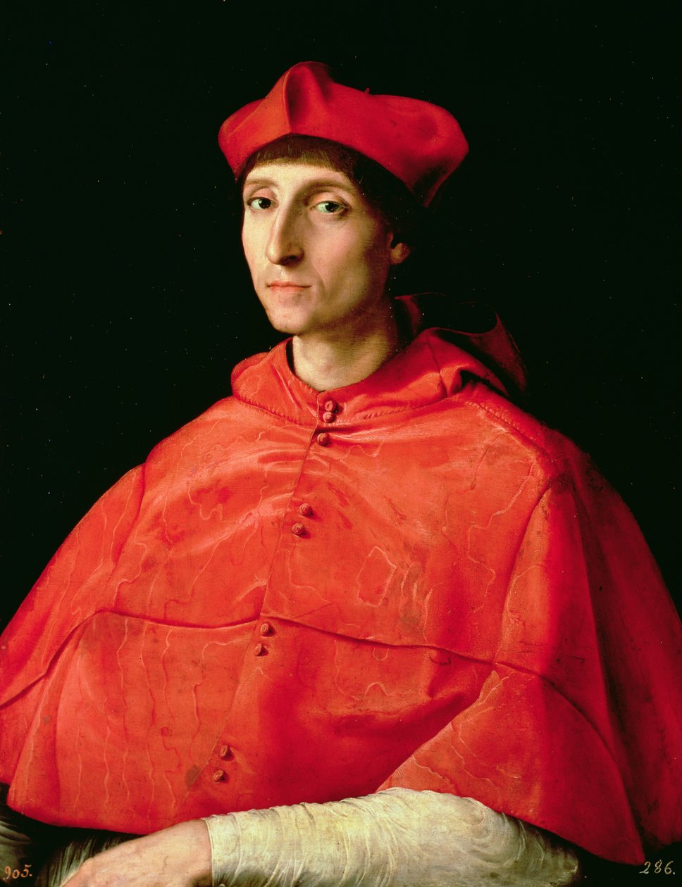 Kardinaalin muotokuva tekijältä Raffaello Sanzio Raphael