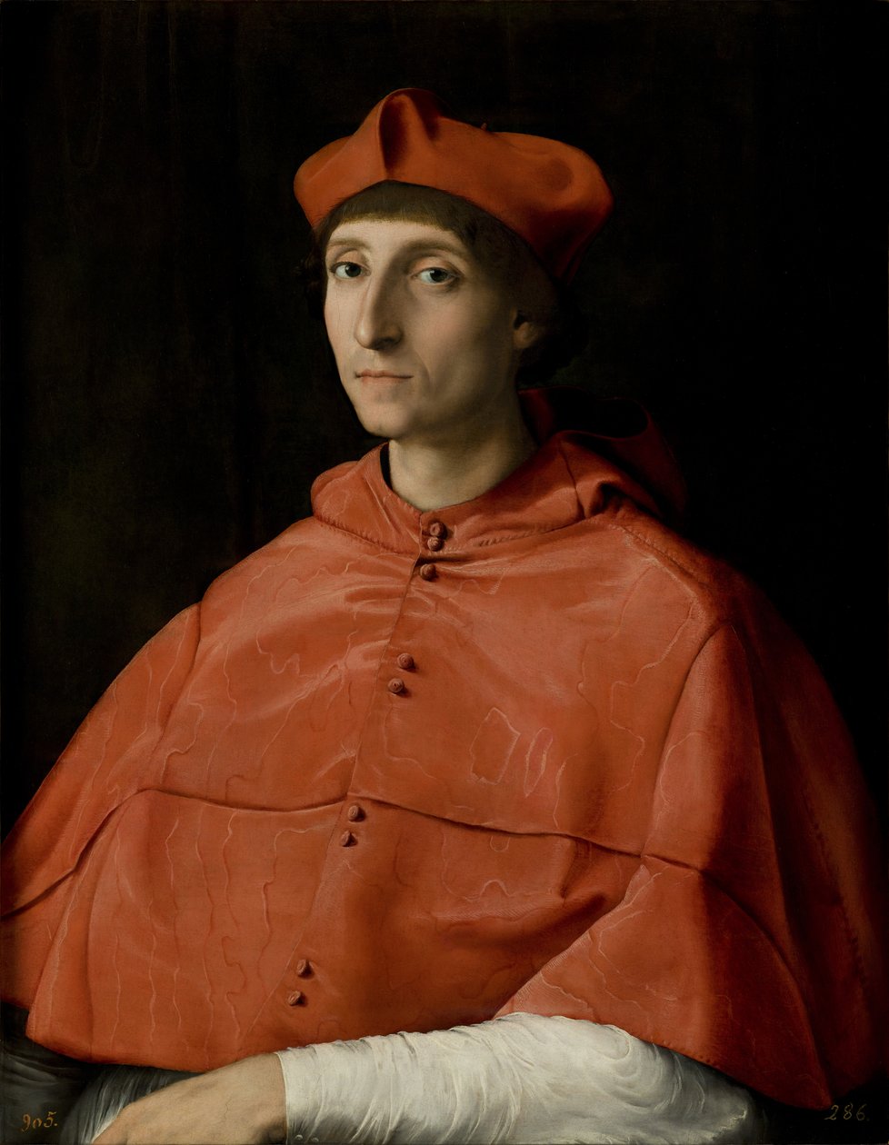 Kardinaalin muotokuva tekijältä Raffaello Sanzio Raphael