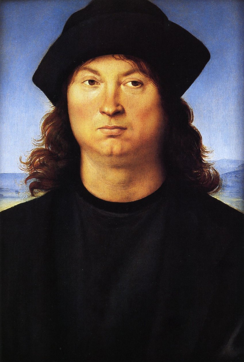 Muotokuva miehestä tekijältä Raffaello Sanzio Raphael
