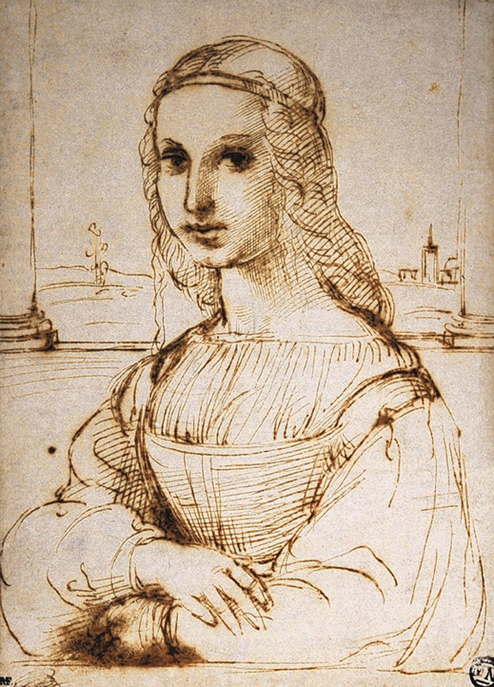 Nuoren naisen muotokuva tekijältä Raffaello Sanzio Raphael
