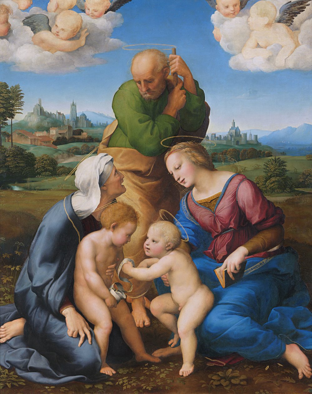 Sagrada Família Canigiani tekijältä Raffaello Sanzio Raphael