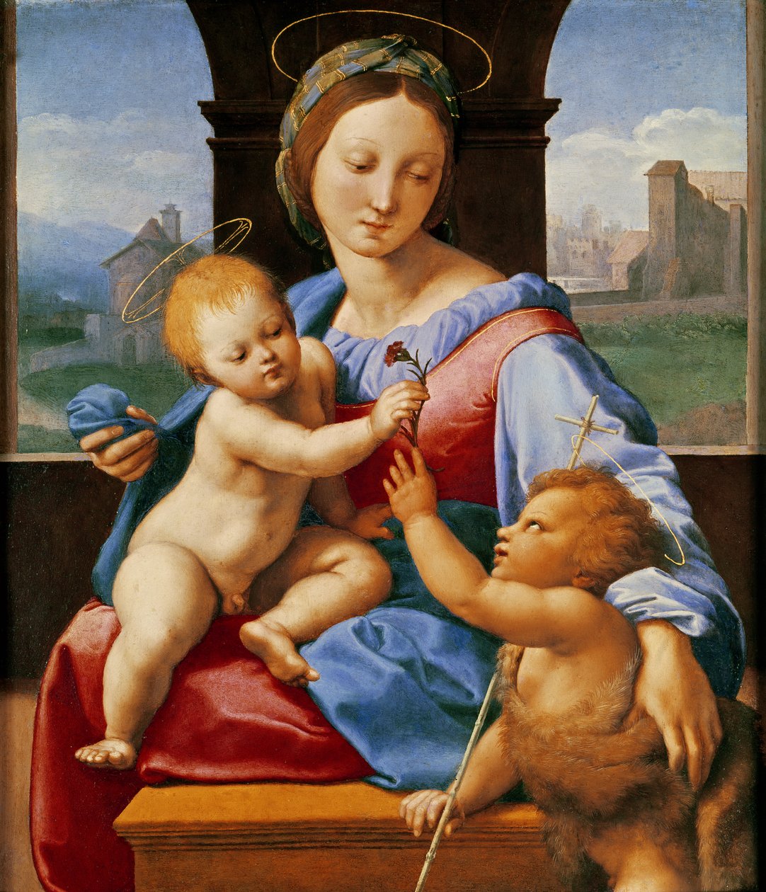 Aldobrandini Madonna tai Garvagh Madonna, n. 1509-1010 tekijältä Raffaello Sanzio Raphael