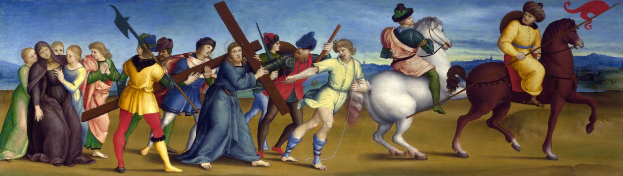 Kulkue Golgatalle tekijältä Raffaello Sanzio Raphael